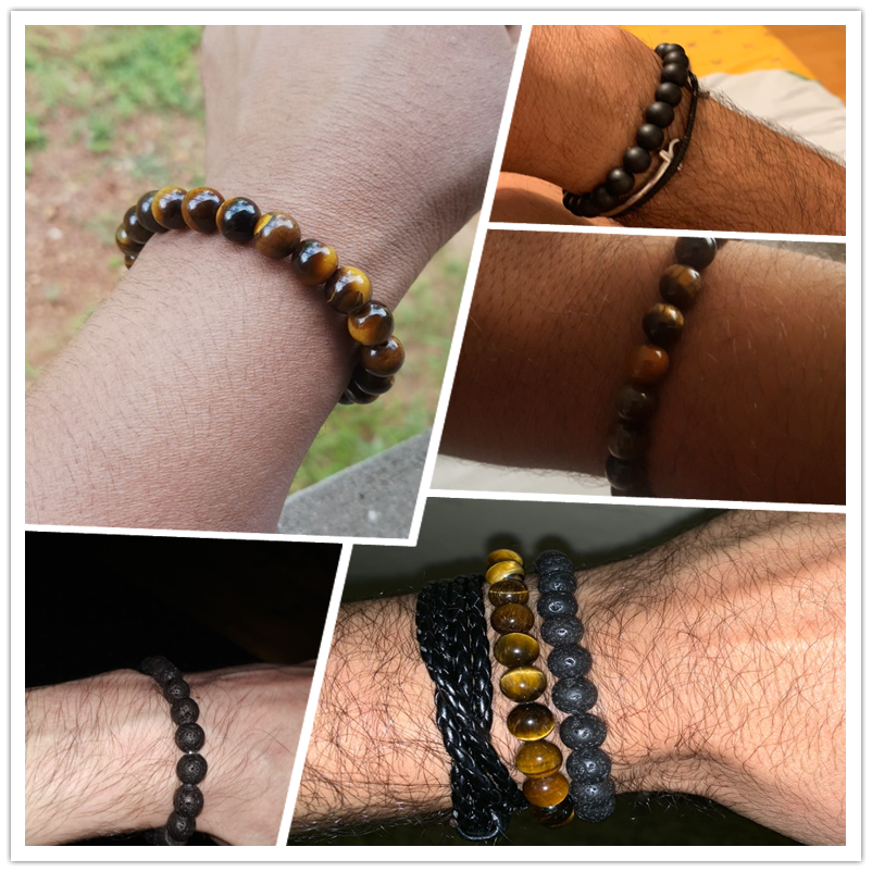 Tiger Eye Bead Bracelet