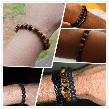 Tiger Eye Bead Bracelet