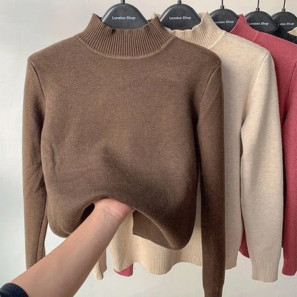 Cable Knit Turtleneck Sweater