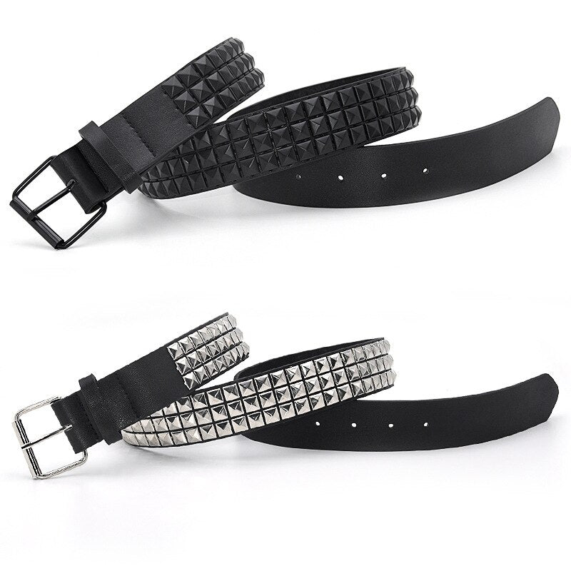 Pyramid Fashion Rivet Belt