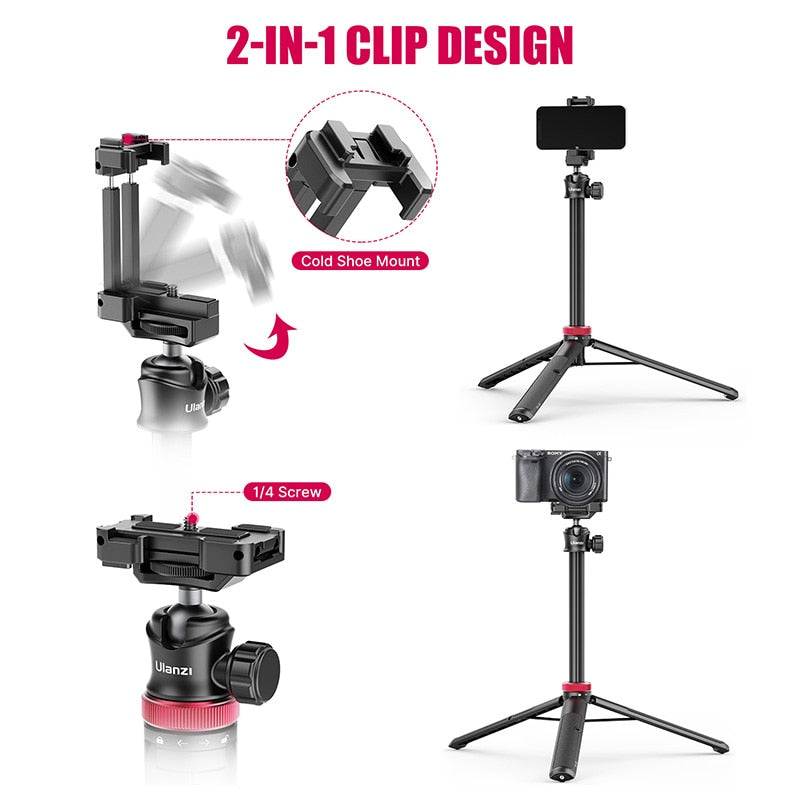 Ulanzi MT-44 Extending Smartphone Tripod