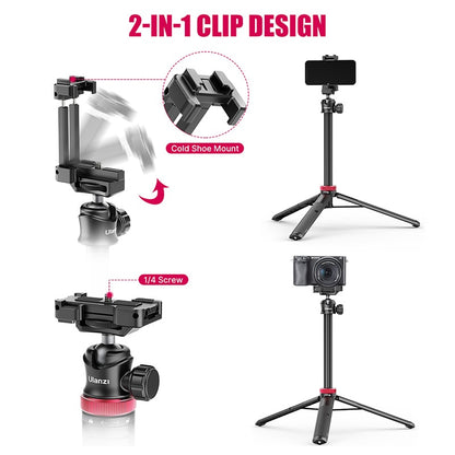 Ulanzi MT-44 Extending Smartphone Tripod