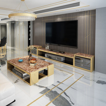 Stainless Steel TV Stand