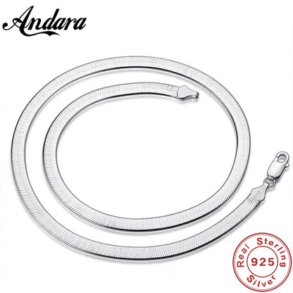 925 Sterling Silver 4MM Snake Chain