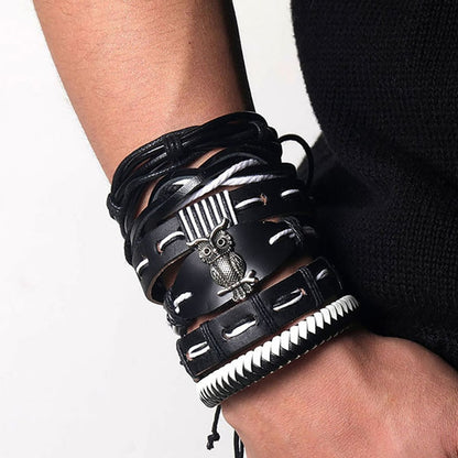 IFMIA Vintage Leather Bracelet
