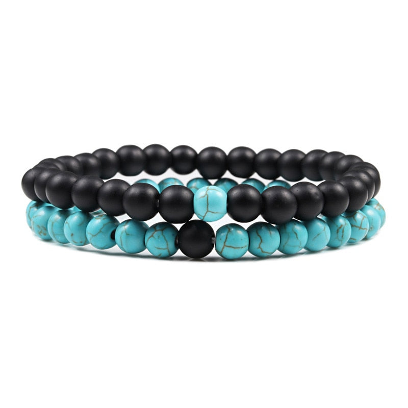 Lava Stone Beaded Bracelet