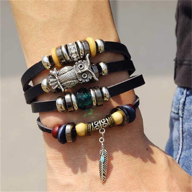 IFMIA Vintage Leather Bracelet