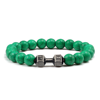 Natural Stone Beaded Bracelet