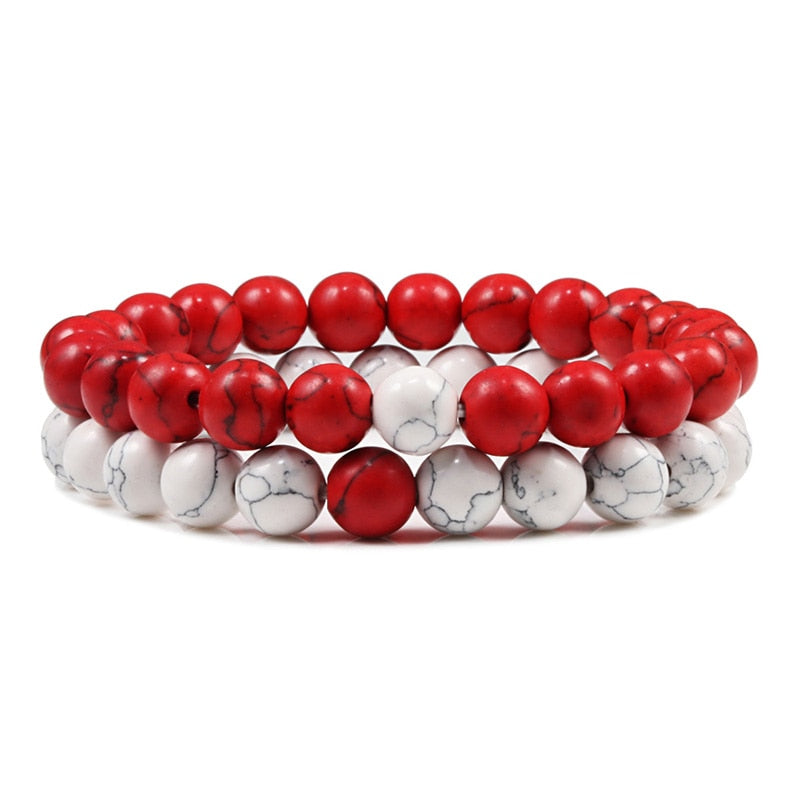 Lava Stone Beaded Bracelet