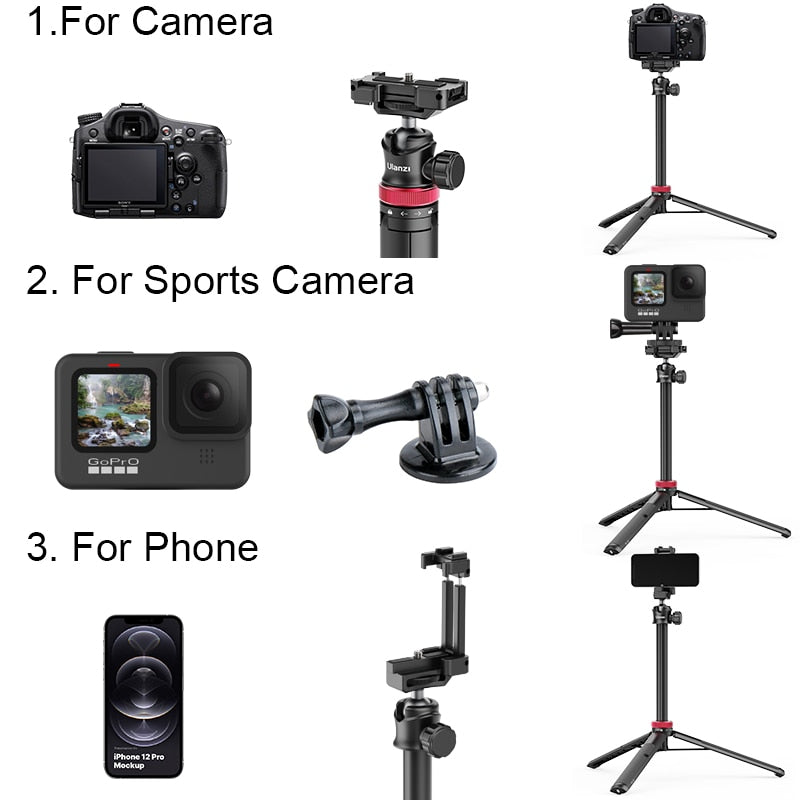 Ulanzi MT-44 Extending Smartphone Tripod