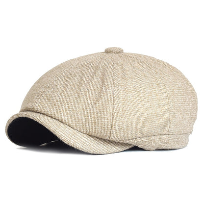 Thick Newsboy Flat Cap
