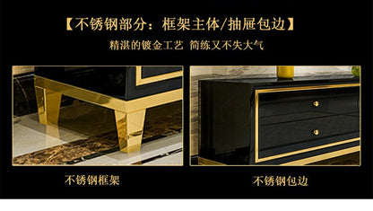 MUEBLE Natural Glass TV Cabinet
