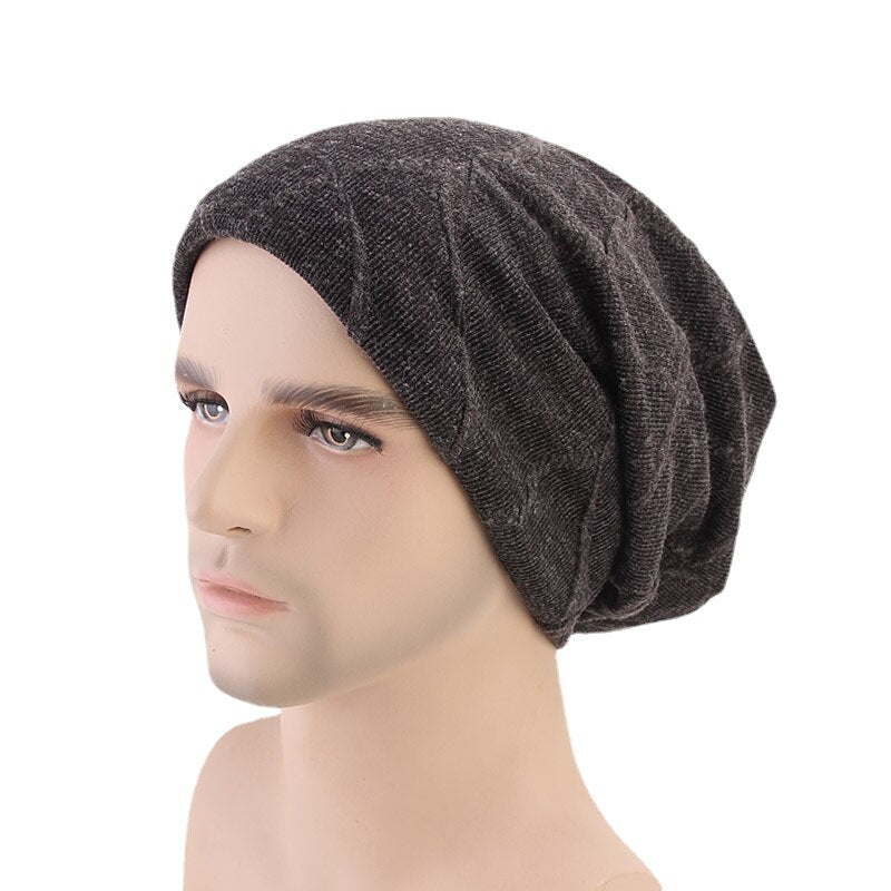 Double Fabric Slouch Skullie