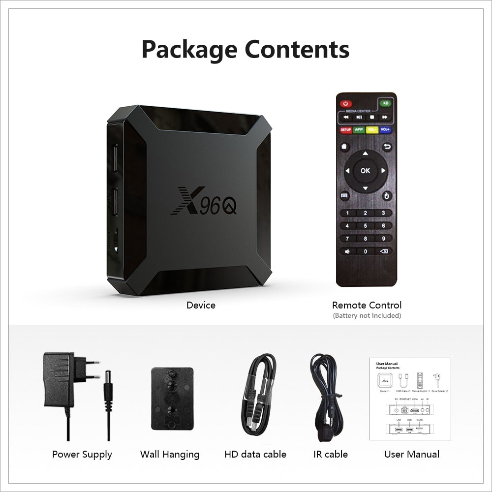 X96Q 10.0 Smart TV BOX