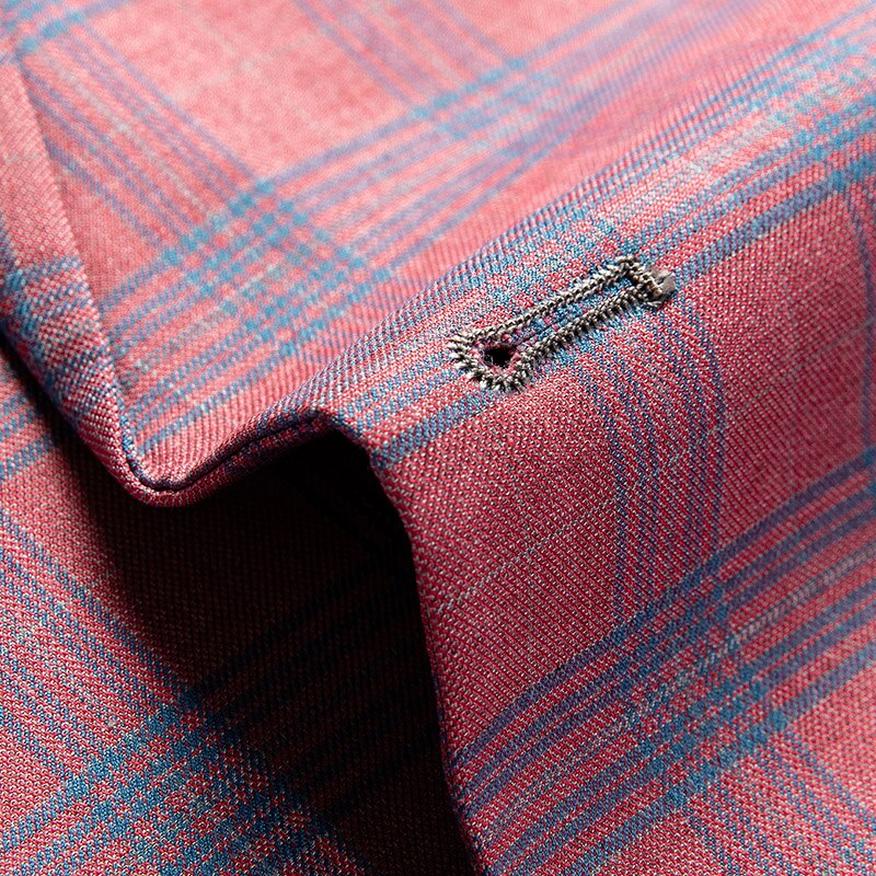 Spring Racing Plaid Blazer