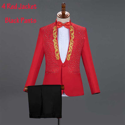 Crystal Embroidered Suit