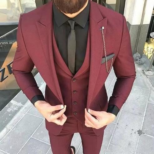 Peak Lapel Groom Tuxedo