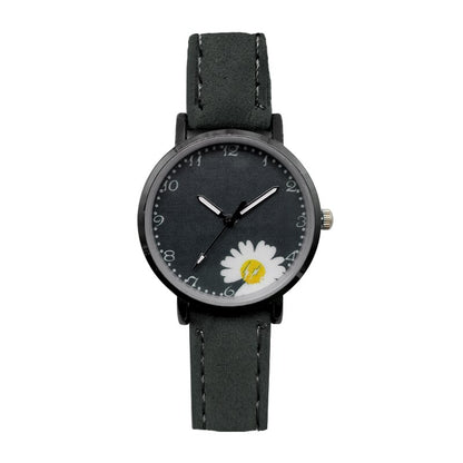KZD Leather Strap Watch