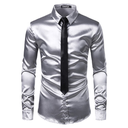 RS Silver Silk Shirt