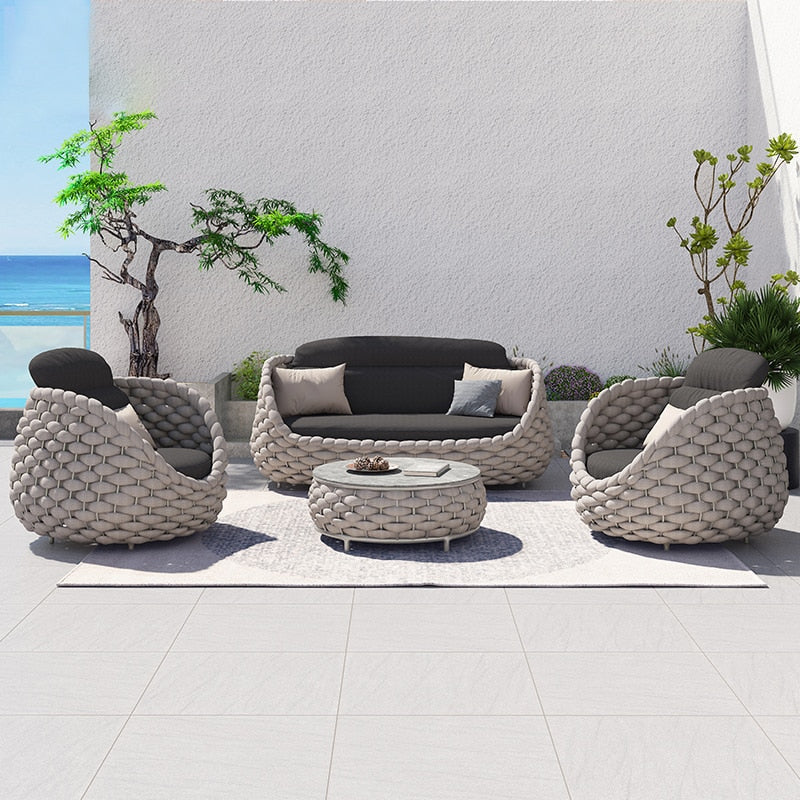 Wicker Terrace Set