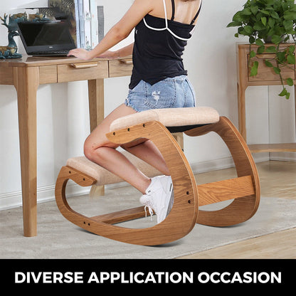 VEVOR Ergonomic Rocking Stool