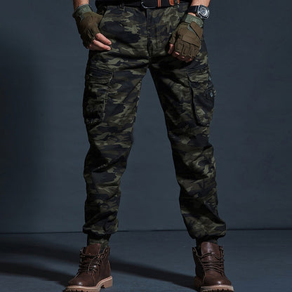 Casual Khaki Military Pants