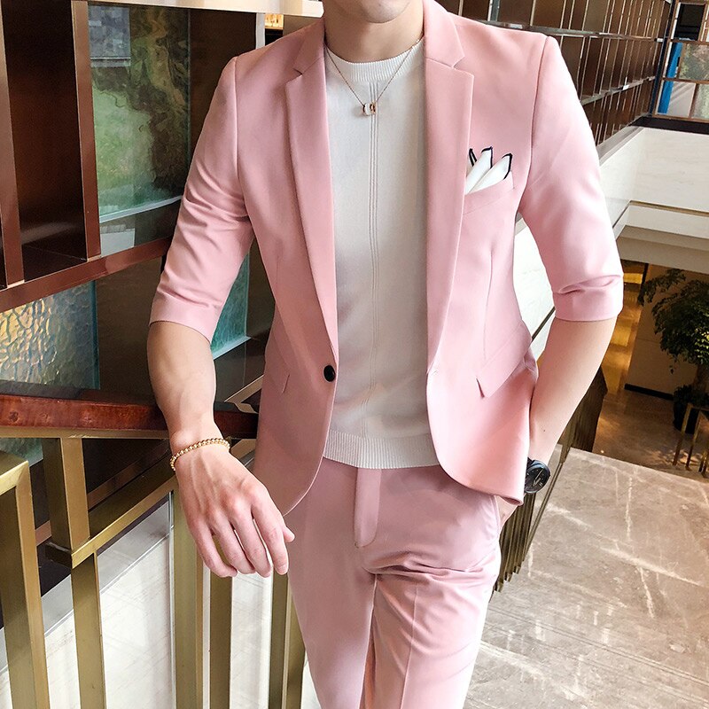 Half Sleeve Spring Suit
