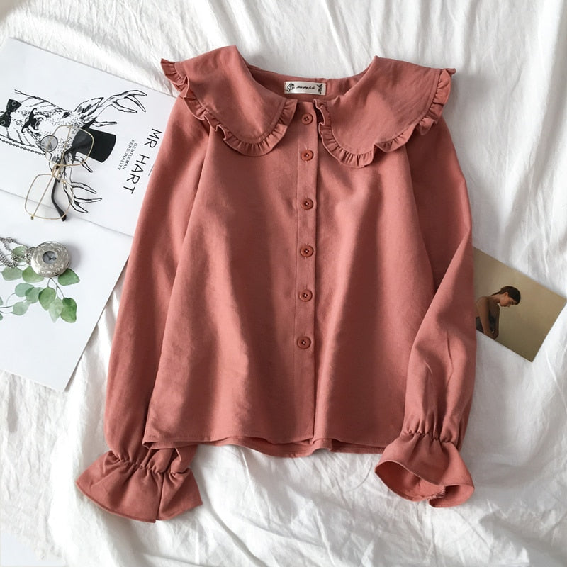 Elegant Ruffle Blouse