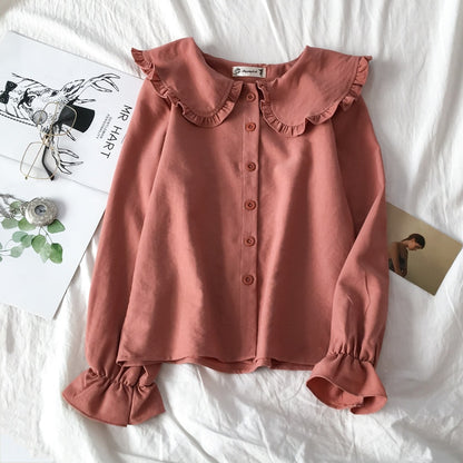 Elegant Ruffle Blouse