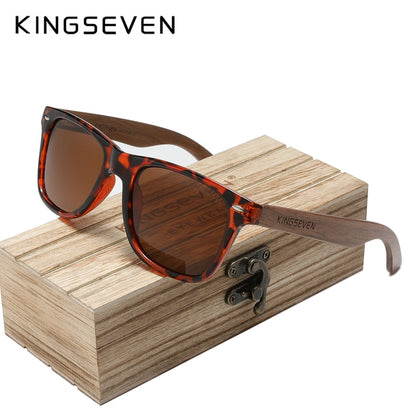 KINGSEVEN Wooden Sunglasses