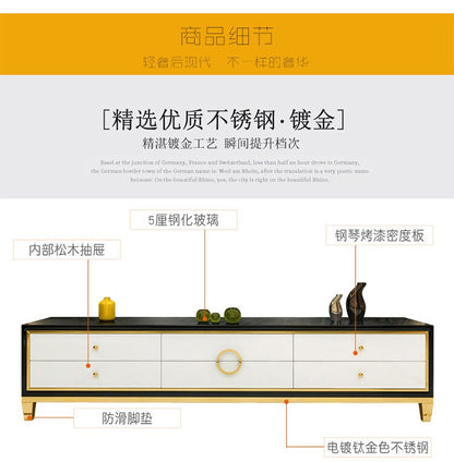 MUEBLE Natural Glass TV Cabinet