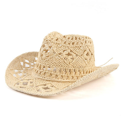 Hollowed Straw Cowboy Hat