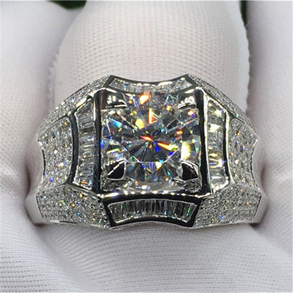 14K 3 Carat Gold Diamond Ring