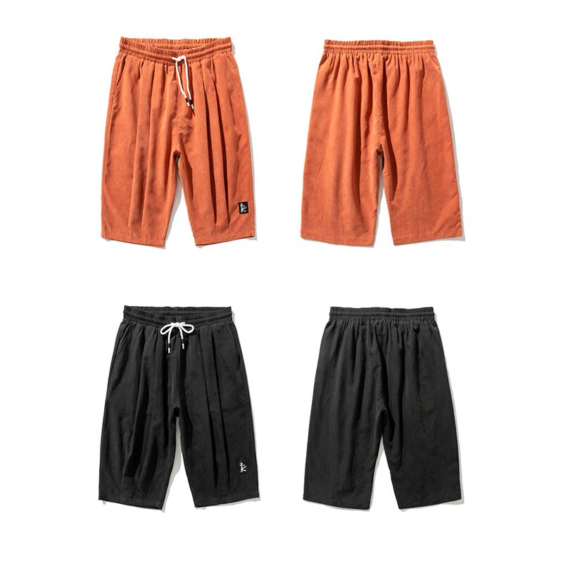 Loose Knee-Length Shorts