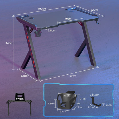 RGB Gaming Desk