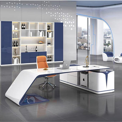 Modern White Luxury Desk