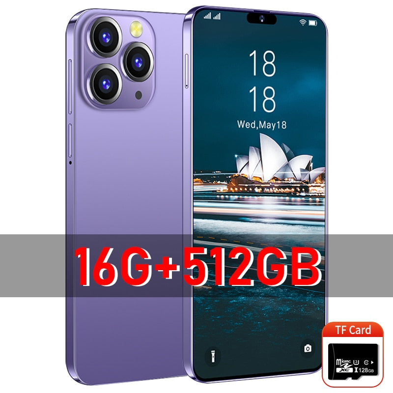 4proMax Smartphones 6.7inch Screen