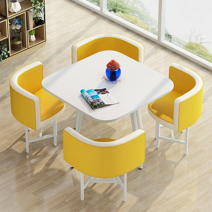 Modern Round Dining Table Set