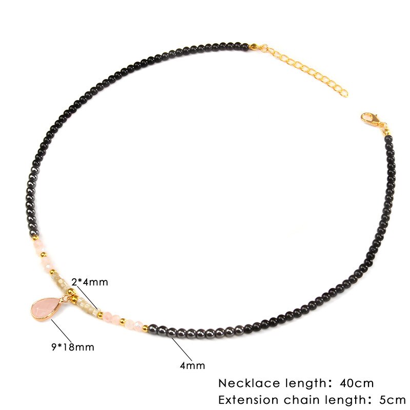 Lava Stone Bead Necklace