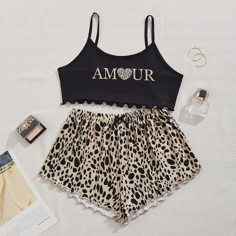 2 Piece Kawaii Sleepwear