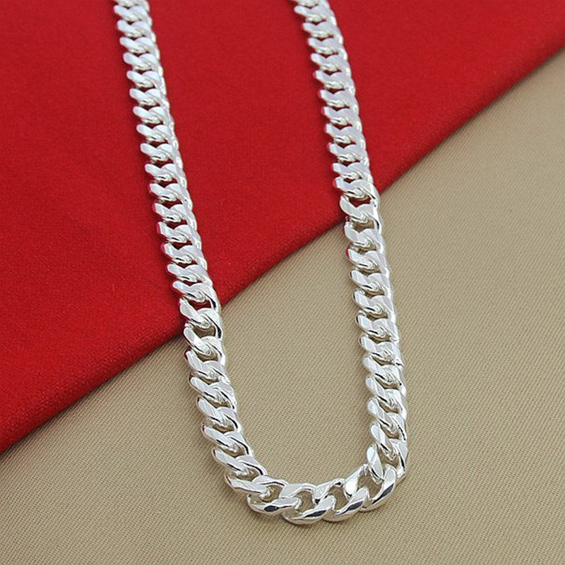 10MM Silver Necklace Chain