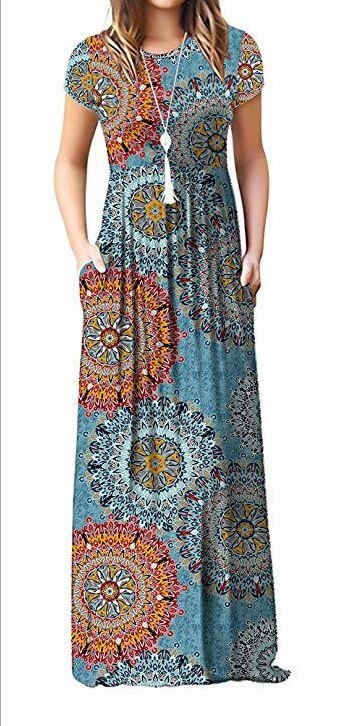 Summer Boho Long Dress