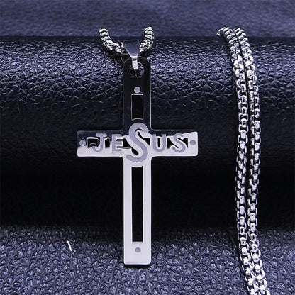 Bible Cross Necklace