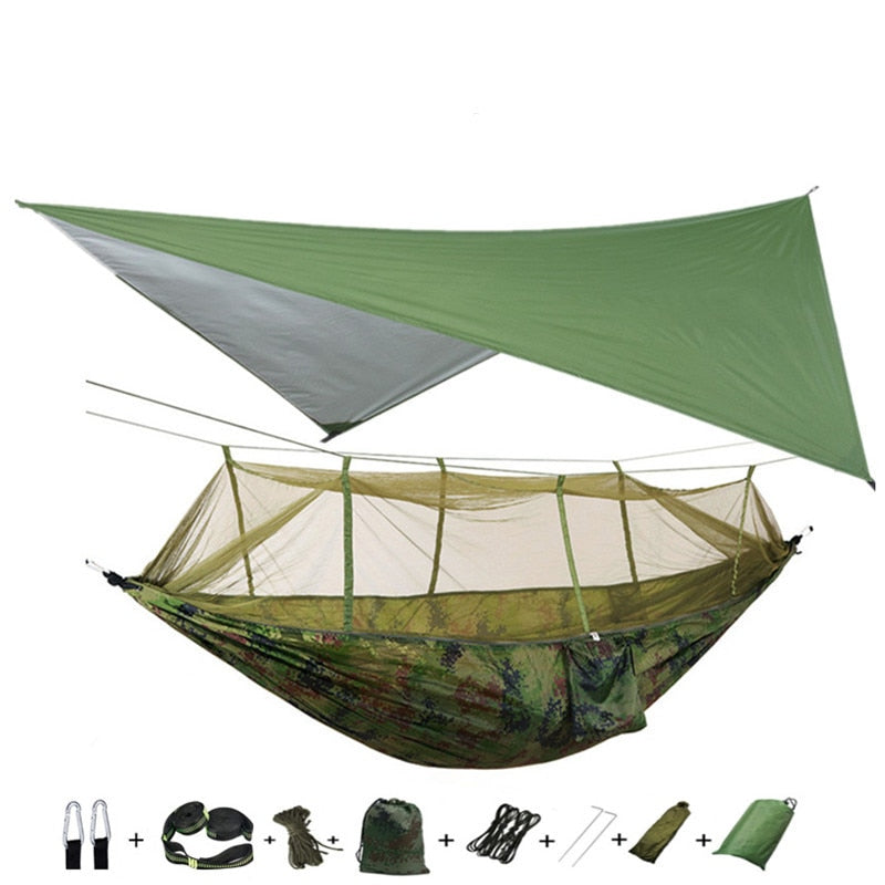 2 Person Hammock with Mosquito Net