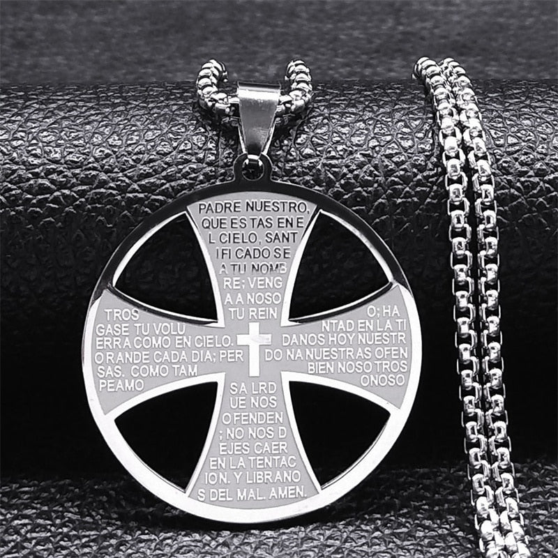 Bible Cross Necklace