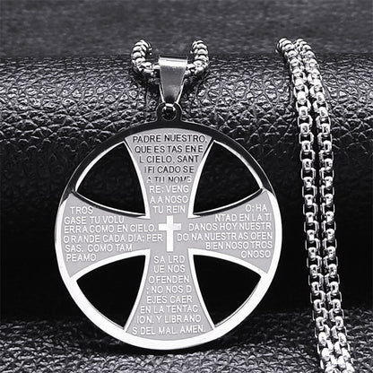 Bible Cross Necklace