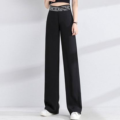 Ice Silk Chiffon Pants