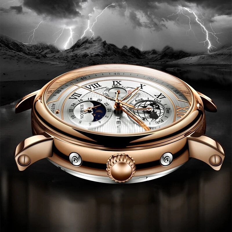 TEVISE Waterproof Business Watch
