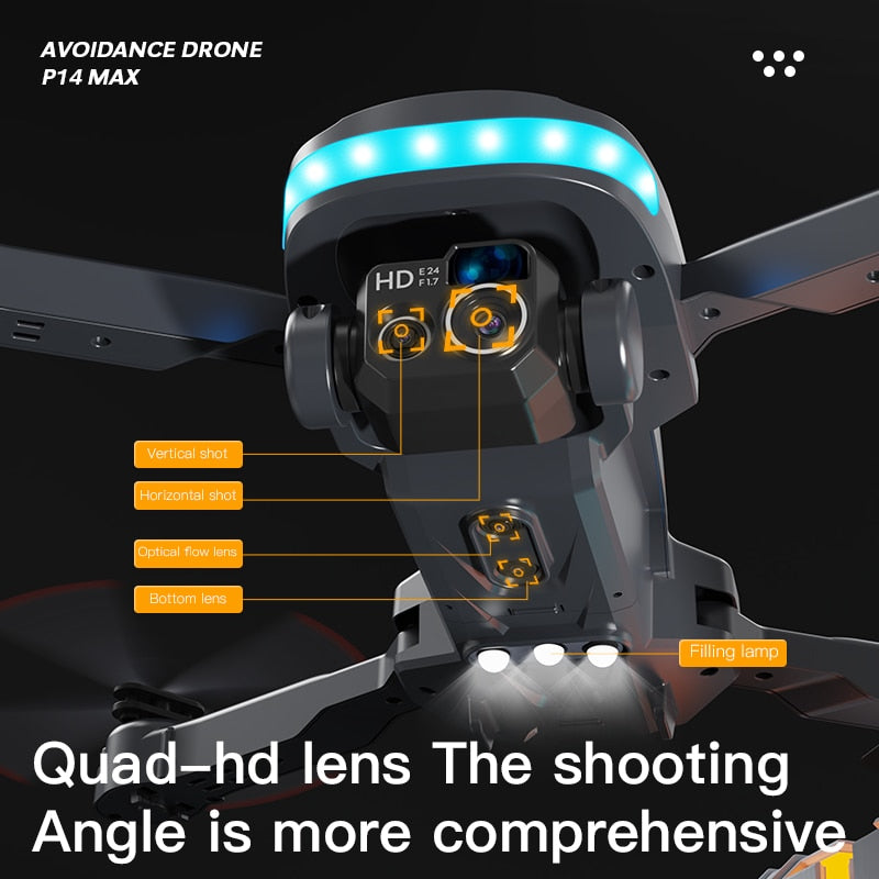 P14 Mini Camera Drone 4k HD