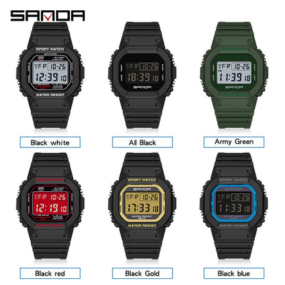 SANDA Military Digital Watch